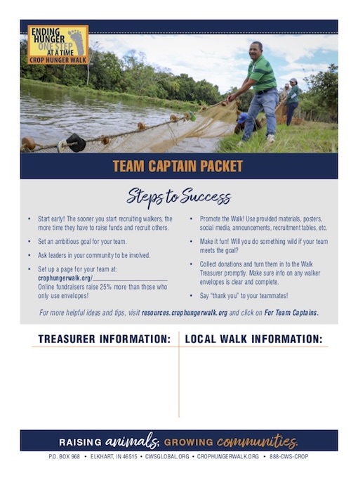 Team Captain's Packet