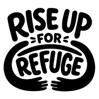 Rise up for refuge logo